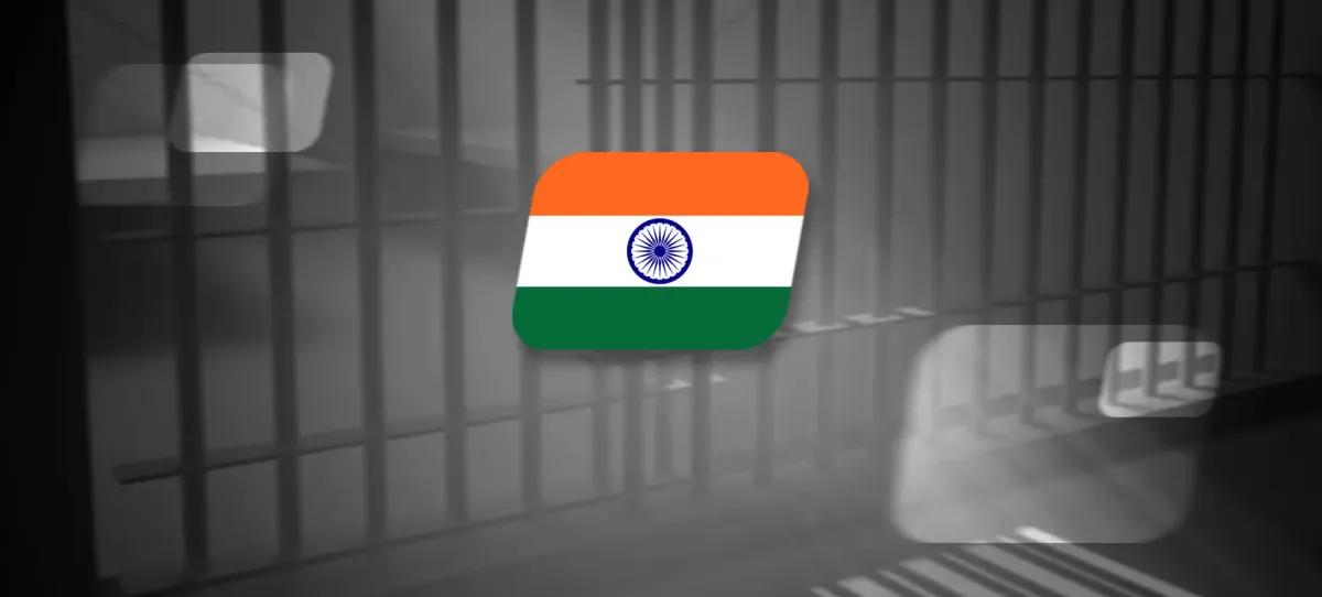 В Індії були заарештовані 6 осіб за гемблінг-шахрайство
